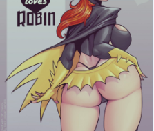 Robin come o cuzinho da Batgirl - Quadrinhos eróticos